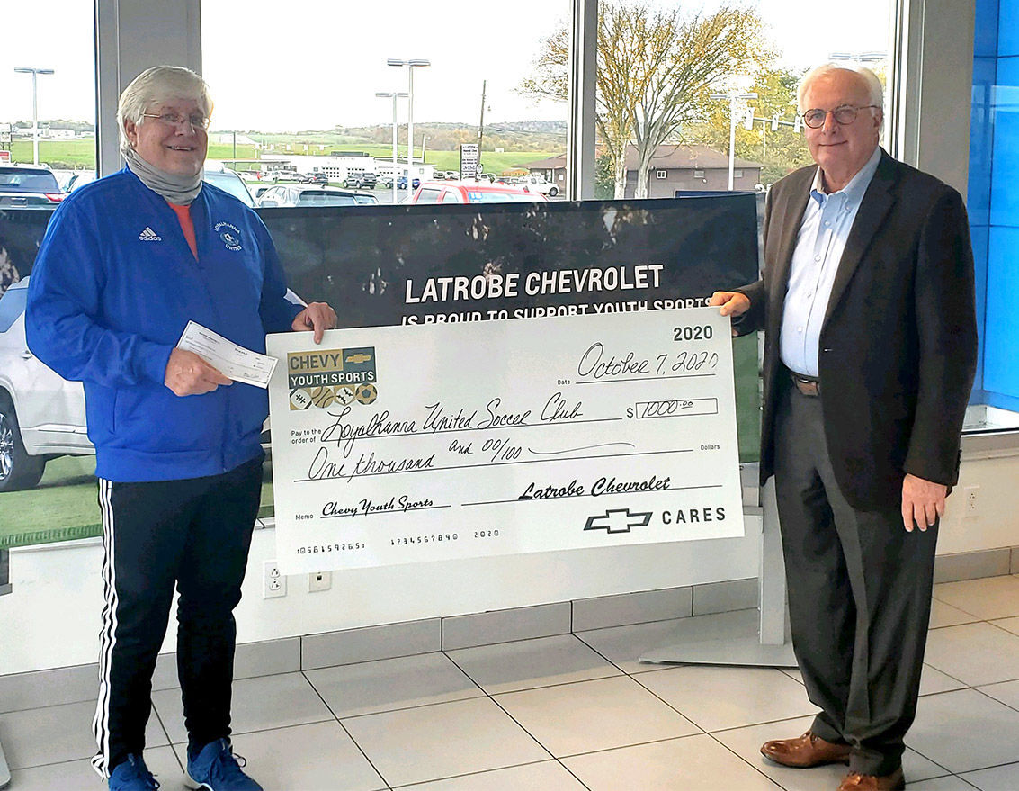 Latrobe Chevy gives assist to Loyalhanna United Soccer Club